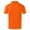 Orange, variant on LEAVINGSUO Button Down Shirts for Women, Womens Tops Womens Fashion Women's Solid Sports Quick Dry Shirt Men's and Women's Short Sleeve V-neck Top/Shirt