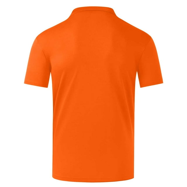 AherBiu Plus Size Tops for Women Golf Shirt Short Sleeve Quarter Button Lapel V Neck Solid Color Sports Blouse