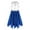 Royal Blue, variant on TiaoBug Kids Girls Liturgical Praise Dance Dresses Sleeveless Tunic Modern Dance Costume Yellow 8