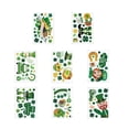thumbnail image 1 of kurtrusly 8Pcs Simple Style Window Stickers Clings Windows Decals Sticker Decorations Household Kitchen Office Living Room, 1 of 9