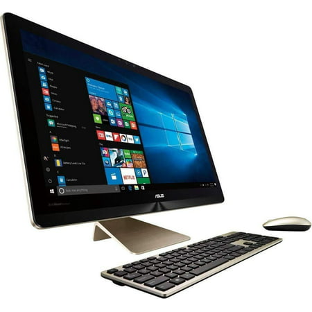 ASUS Zen AIO Pro Z240IEGT-16 All-in-One Desktop 23.8" Widescreen IPS, 4k UHD Touch Panel, Intel Core i7-7700T, 12GB DDR4, 1 TB + 128GB SSD, Wireless Keyboard and Mouse, Win10Home Computer PC