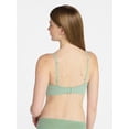 thumbnail image 2 of No Boundaries Seamless Wirefree Bra with Lace, Women's 32A-44DDD, 2 of 5