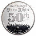 thumbnail image 2 of 5 oz Silver Round - Disney's Snow White 50th (Witch, No Box/COA), 2 of 2