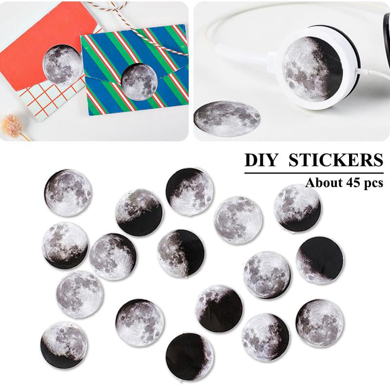 6 Sheets Funny Smiling Face Washi Paper Stickers DIY Scrapbooking Decor Stickers