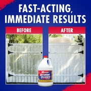 30 SECONDS Outdoor Cleaner Concentrate - Rapid Results- Cleans stains from algae, mold and mildew from fences, siding, concrete, deck - 2 PACK, 1 Gallon