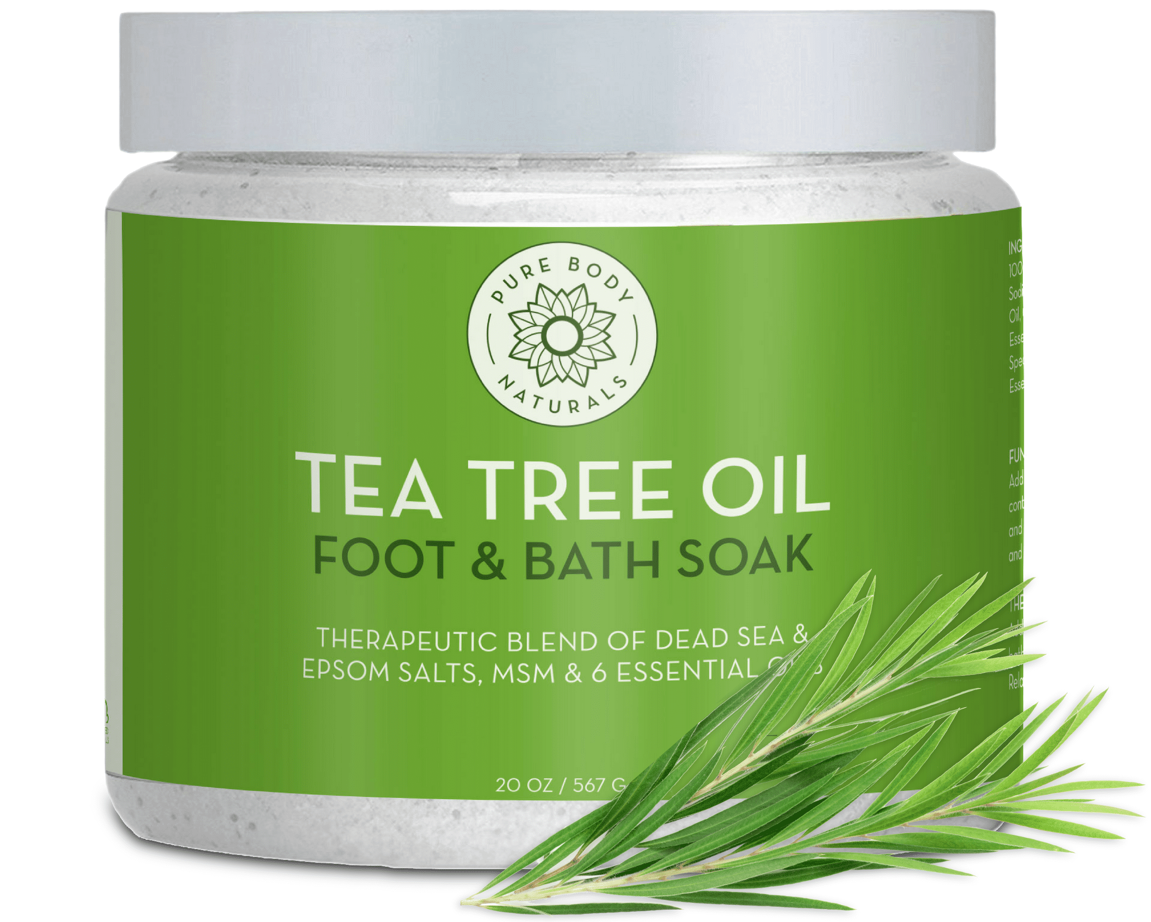 Tea Tree Oil Foot and Bath Soak for Athlete Foot, Maldives Ubuy