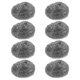 thumbnail image 3 of 8 cepillos de bolas de acero inoxidable para fregar platos, sartenes y woks., 3 of 6
