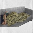 thumbnail image 6 of Pineapple Soft Flannel Fleece Throw Blanket, , Cozy Plush for Indoor and Outdoor Use, 50" x 60", , by Ambesonne, 6 of 6