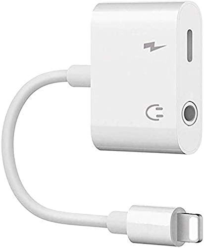 Support iOS 13 2 in 1 Phone Headphone Audio Phone Calling Music Control Charger Compatible with Phone SE 2020/11/11 Pro/XS/XR/X 8 7 6 Plus Sync Data Pod Pad for Dual Phone Splitter Adapter Support iOS 13 2 in 1 Phone Headphone Audio Phone Calling Music Control Charger Compatible with Phone SE 2020/11/11 Pro/XS/XR/X 8 7 6 Plus Sync Data Pod Pad for Dual Phone Splitter Adapter