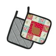 thumbnail image 2 of Carolines Treasures CK5347PTHD Alpaca Suri Love Pair of Pot Holders, 7.5HX7.5W, multicolor, 2 of 4