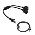 thumbnail image 2 of Adaptador Divisor Y, 1 A 2 Puertos Adaptador De Enchufe Interfaz Cable 8P8C Extensor Plug Conector Para , perfke  Adaptador divisor, 2 of 9