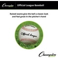 thumbnail image 5 of Champion Sports Leather Baseball Set: Dozen Indoor / Outdoor Genuine Leather Official League Baseballs for Practice Training or Real Game - OLB1 Pack of 12, 5 of 6
