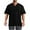 Black, variant on Styesk T Shirts for Man Men's Solid Color Casual Elasticity Sport Train Short Sleeved V Neck Shirts