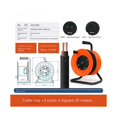 thumbnail image 1 of E Cable Reel Power Supply Outdoor Extension Cable Roller Empty Reel Trailer Spool Roller 30 Meters Wire Reel, 1 of 4