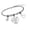 Silver 8 models, variant on Geemin Modern Ti Steel Bead Bracelet Everyday Stackable Jewelry Lightweight