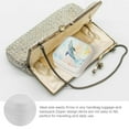 thumbnail image 3 of Autua Dolphin Theme Travel Jewelry Box for Necklace, Ring, Earring Organization and Safe Storage, Bridesmaid Gift White, 3 of 5