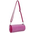 thumbnail image 1 of Bolso de hombro cilíndrico con patrón de cocodrilo degradado de PU para mujer retro (rosa) Likrtyny Para estrenar, 1 of 9