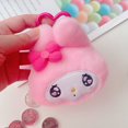 thumbnail image 1 of Sanrio japonés-monedero de felpa creativo, bolsa pequeña de Hello Kitty, Melody Pacha Dog, auriculares para estudiantes, bolsa de maquillaje portátil Fivean unisex, 1 of 2