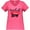 AD-Pink, variant on Inktastic Baseball Sister Women's Plus Size V-Neck T-Shirt