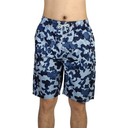 Men Summer Diving Surfing Beach Boxer Shorts Swimwear Swim