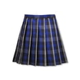thumbnail image 1 of Cookie's Brand Girls' Pleated Skirt - gray/royal/white *plaid #62*, 8, 1 of 1