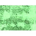 thumbnail image 1 of Ahgly Company Indoor Rectangle Abstract Emerald Green Modern Area Rugs, 8' x 12', 1 of 4