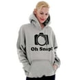 thumbnail image 3 of Oh Snap Camera Snapshot Cute Hobby Hoodie Sweatshirt Women Men Brisco Brands S, 3 of 6