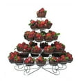 thumbnail image 7 of Efavormart 5-Tier Nontoxic Metal 41-Cupcake Holder Stand, Dessert Dish Tower Tray 15", 7 of 7