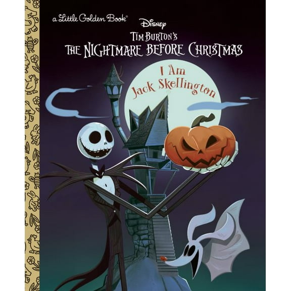 Pre-Owned I Am Jack Skellington (Disney Tim Burton's the Nightmare Before Christmas) (Hardcover) 0736444688 9780736444682