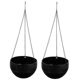 thumbnail image 5 of Phenofice 2Ud Maceteros Colgantes Autorriego Negro Para Plantas En Interiores Y Exteriores, 5 of 8
