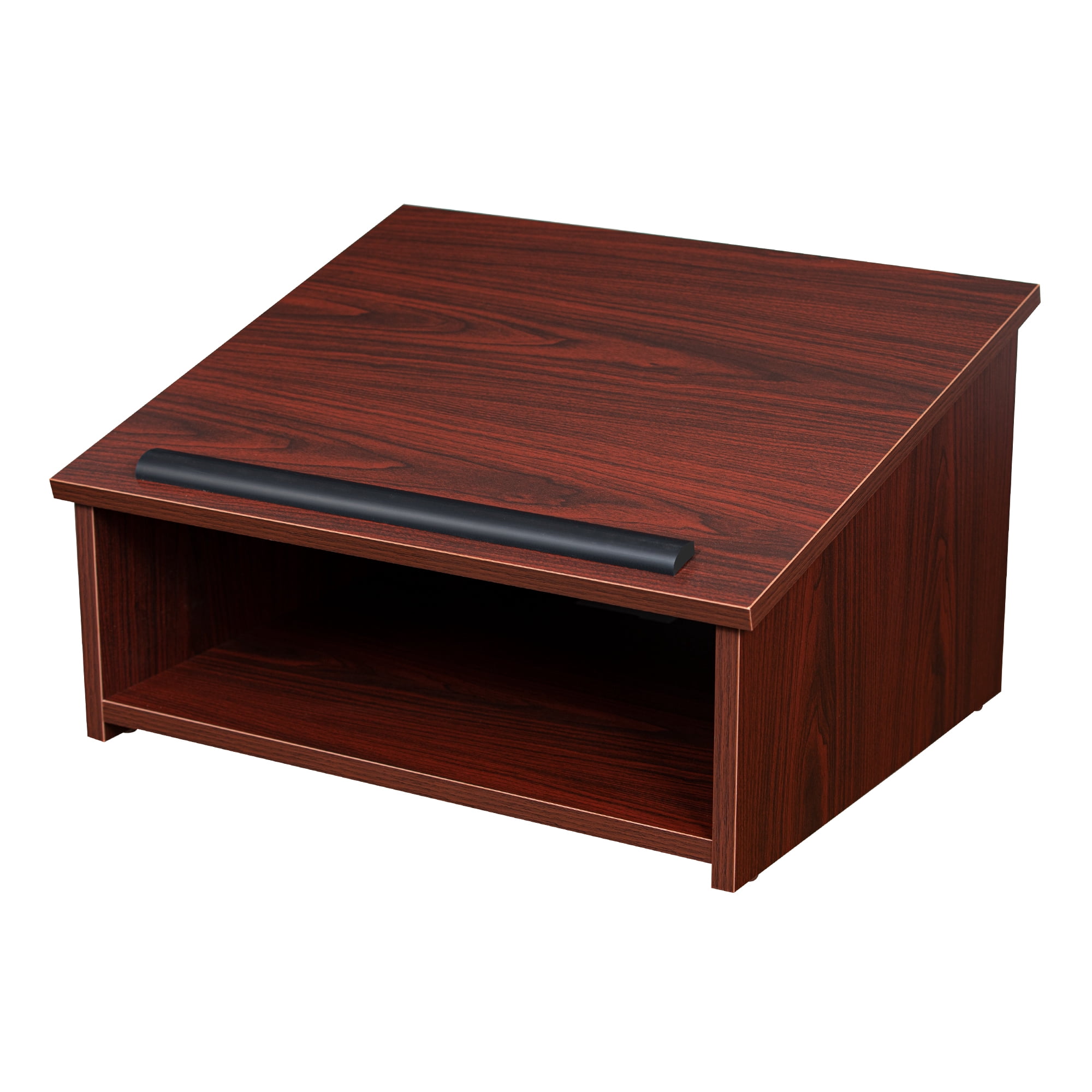 Hampden Furnishings Hudson Tabletop Lectern, Mahogany, Compact Presentation Podium