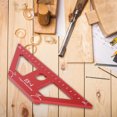 thumbnail image 1 of ANGGREK ES-4 Aluminum Alloy Woodworking Ruler Hand-Operated Measuring Tool For Hardware,Woodworking Ruler,Woodworking Scriber, 1 of 8