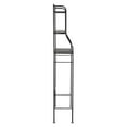 thumbnail image 3 of IVV 3-Tier Over The Toilet Storage Rack, Bathroom Space Saver, Freestanding Metal Shelf, Black, 3 of 10