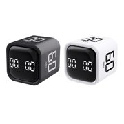 GJX Cube Pomodoro Timer,Rotating Pomodoro Timer,Timer Flip Gravity Sensor Cube Timer Countdown,Learn Fitness Timer Reminder,Digital Alarm Clock,Self-Discipline Manual Time Management
