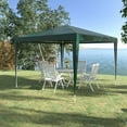 thumbnail image 2 of Outsunny Tente de Fête, Auvent de Gazebo Portable Abri pour Événements Vert, 2 of 10