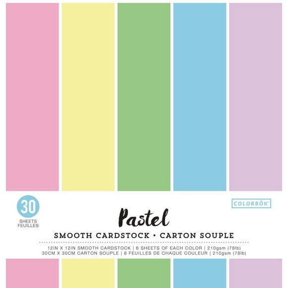 Carton souple Pastel de Colorbok