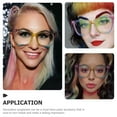 thumbnail image 5 of FRCOLOR 1Pcs Sunglasses Sets with UV Protection and Fashion Accessory in Rainbow Color 15x14.5cm, 5 of 8
