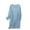 Blue, variant on Nightdress for Women Modal Home Wear Solid Color Nightshirt Casual Sleepdress Soft Mid-Calf Nightdress Pink