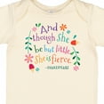 thumbnail image 4 of Inktastic She is Fierce Funny Shakespeare Quote Girls Baby Bodysuit, 4 of 5