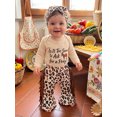 thumbnail image 4 of Cjfdfy Newborn Baby Girl Western Fall Clothes Is It Too Soon To Ask For A Pony Print Long Sleeve Romper Tassel Flare Pants Bow Headband Infant Cute Western Cowgirl Fall Winter Outfit, 4 of 8