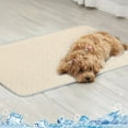 thumbnail image 1 of Fiudx Colchoneta Refrescante para Perros, Fibra Autorefrescante, Portátil y Ligera, Diseño Transpirable, Versátil para Interiores y Exteriores, Cama para Mascotas, Manta de Sofá, Tamaño 90 X 70 Cm, 1 of 6