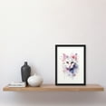 thumbnail image 4 of Pure White Cat Lovers Gift Watercolour Pet Portrait Painting Artwork Artwork Framed Wall Art Print A4, 4 of 5