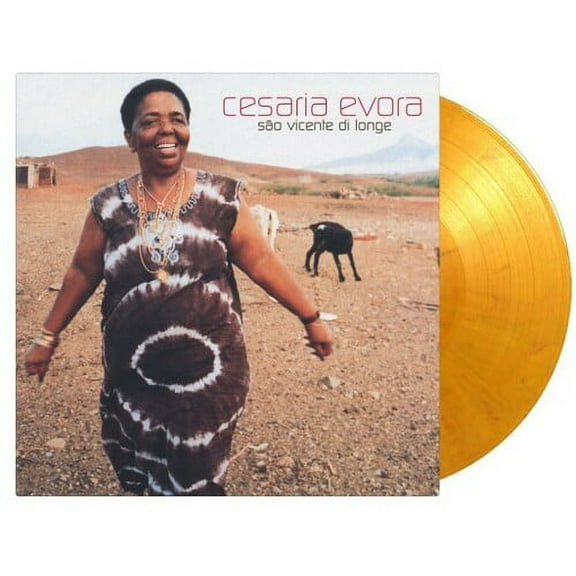 Cesaria Evora - Sao Vicente Di Longe - Limited 180-Gram Orange & Black Marble Colored Vinyl - Music & Performance