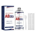 thumbnail image 3 of Sealant – AB Glue For Wall Hole Filler Tan Drywall Large Hole Premix Stucco Patch Plaster Washers Small Hole Flash Patch Drywall Ceiling Cover Ups Drywall Filler Tube Drywall Texture Can Stucco Mix, 3 of 9