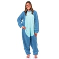 thumbnail image 2 of Disney Lilo & Stitch Kigurumi Unisex Christmas Santa Hat Women's Costume One Piece Pajama Hooded Union Suit, 2 of 5