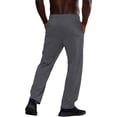 thumbnail image 4 of Men's Tear Away Pants with Full Zipper Legs, Breakaway Cotton Sweatpants Open Bottom for Sports, Dance and Performance,Gray,L, 4 of 5
