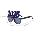 thumbnail image 2 of OUNONA Party Number Eyeglasses Blue PC Retro Style Photo Prop for Graduation Party 1Pcs Back to School, 2 of 8