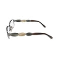 thumbnail image 4 of NEW VERA WANG LUXE ODILE WOMENS/LADIES DESIGNER FULL-RIM GUNMETAL FRAME DEMO LENSES 49-15-130 EYEGLASSES/SPECTACLES, 4 of 9
