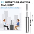 thumbnail image 3 of Silla de oficina con cilindro elevador de gas Omyoffice, 14 cm, ajustable, 3 of 8