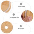 thumbnail image 4 of Khaki Bamboo Bottle Cover for Housewarming Gifts and Daily Use 2Pcs, 4 of 9